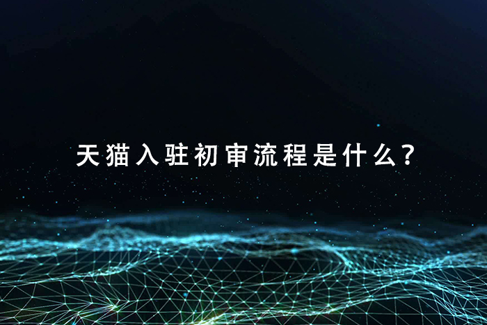 天猫入驻初审流程是什么？
