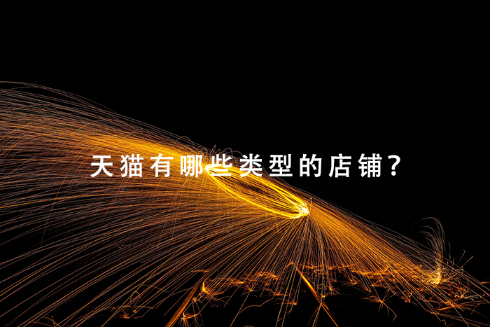 天猫有哪些类型的店铺？