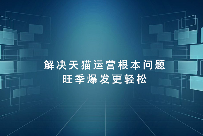 理顺思路，解决天猫运营根本问题，旺季爆发更轻松