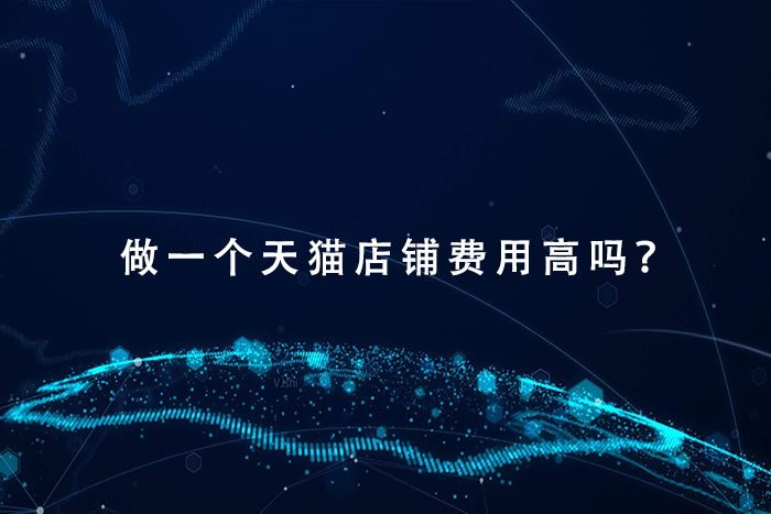 做一个天猫运营店铺费用高吗？