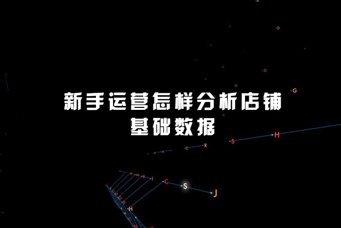 新手运营怎样分析店铺基础数据